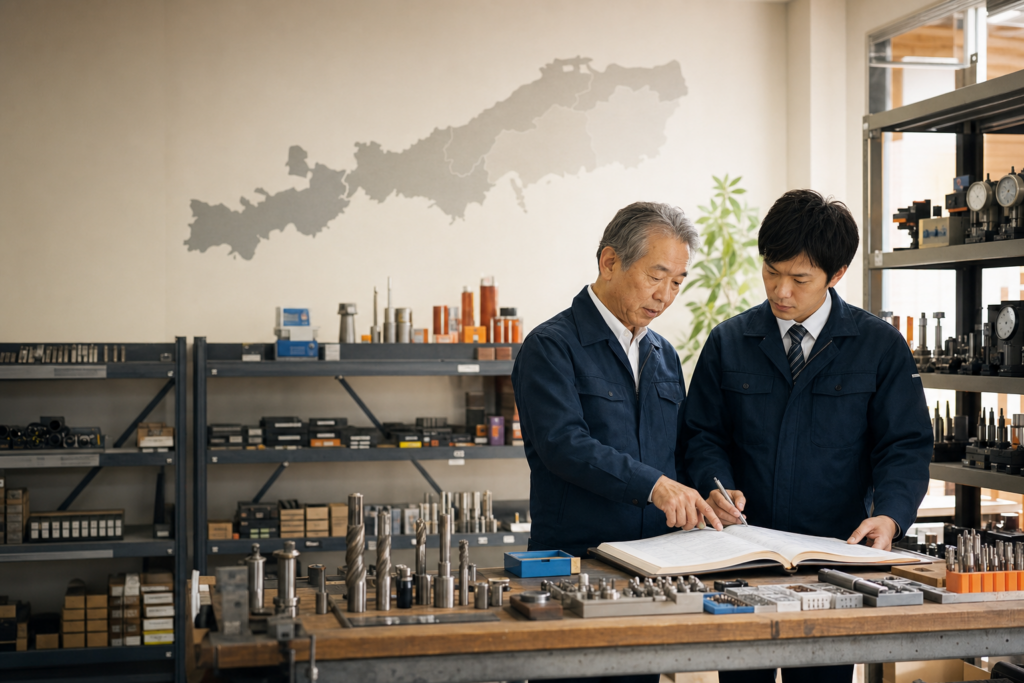中国地方の工具会社M&A・事業承継